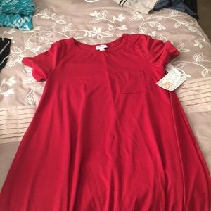 Red LulaRoe Carly